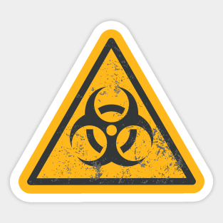 Biological hazard symbol Sticker